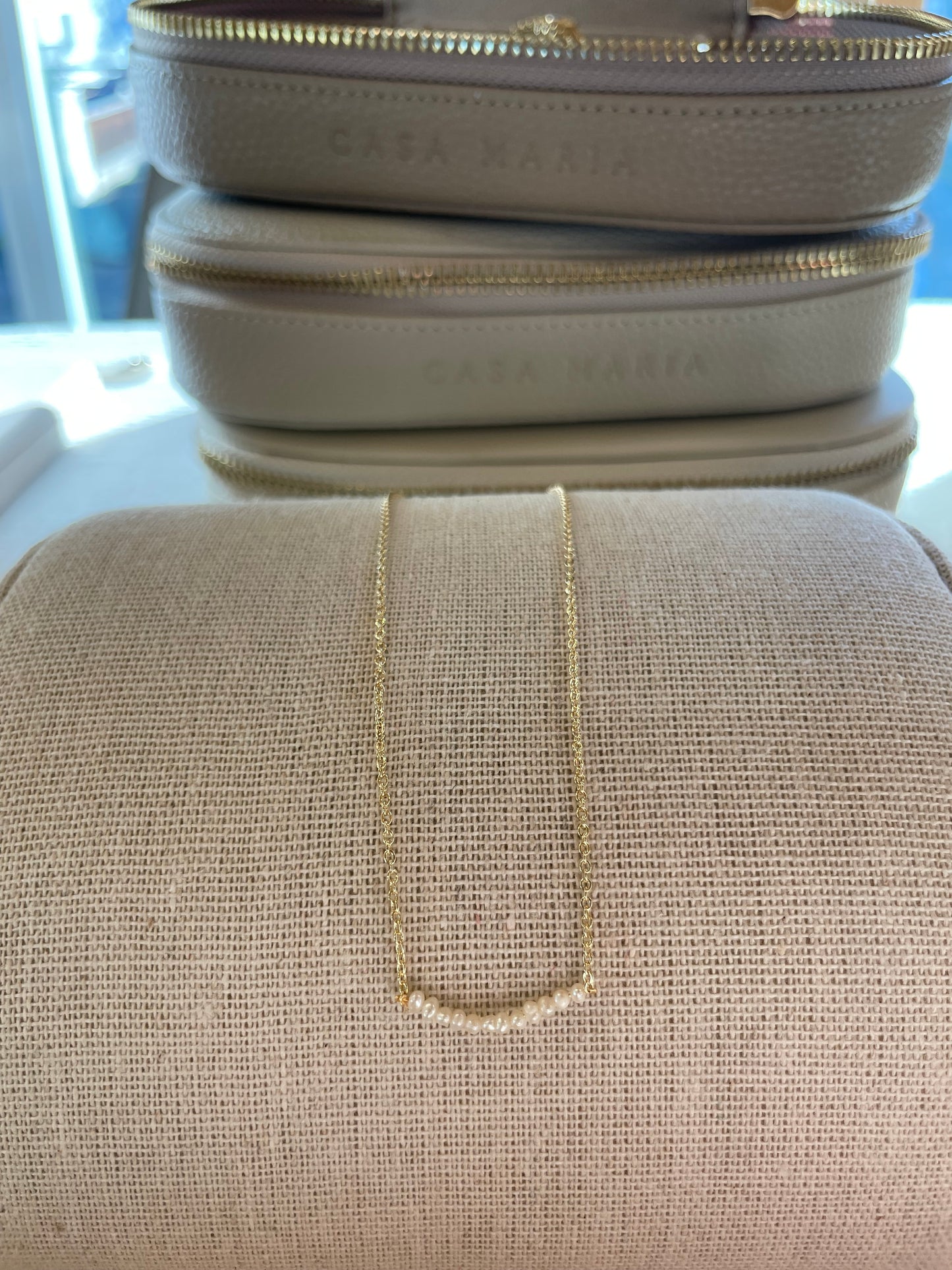 Mini Fresh Water Pearl Necklace