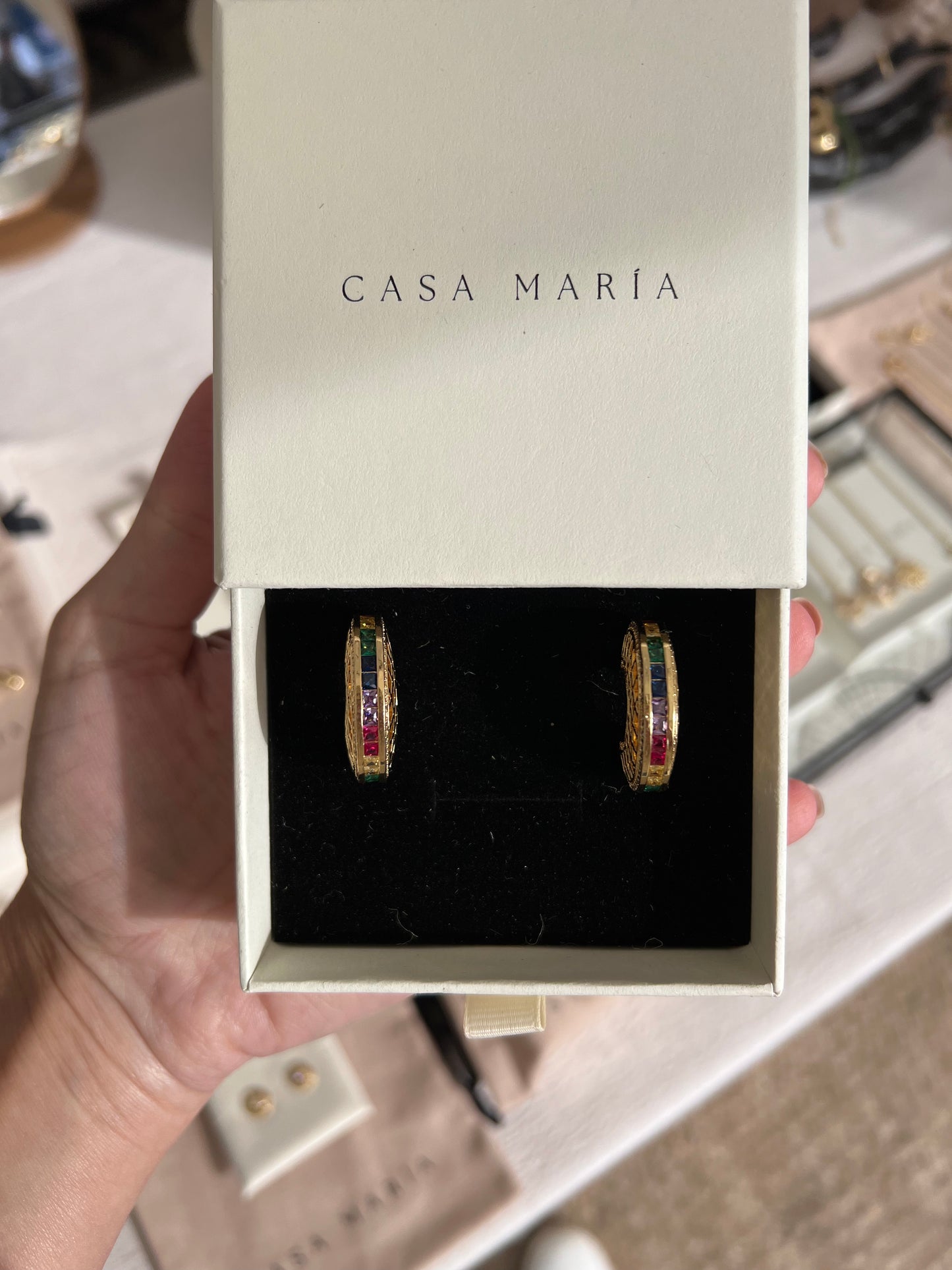 Limited edition hoops with colours