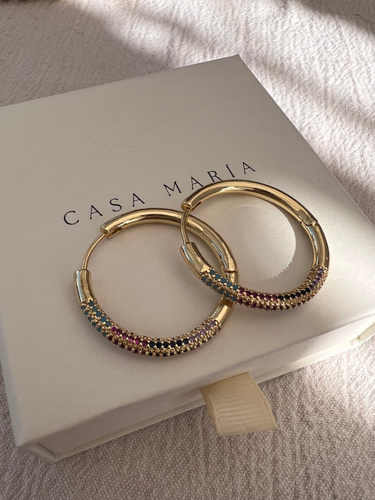 Limited edition Hoops with colours