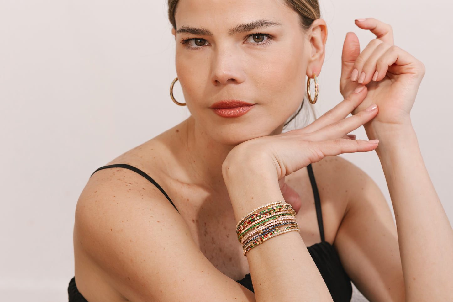 Limited Edition Hoops with colours