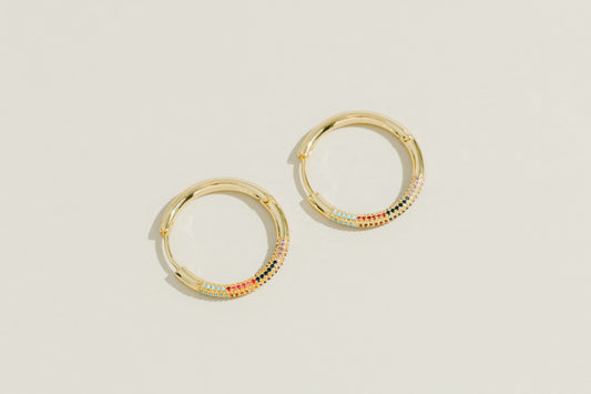 Limited Edition Hoops with colours