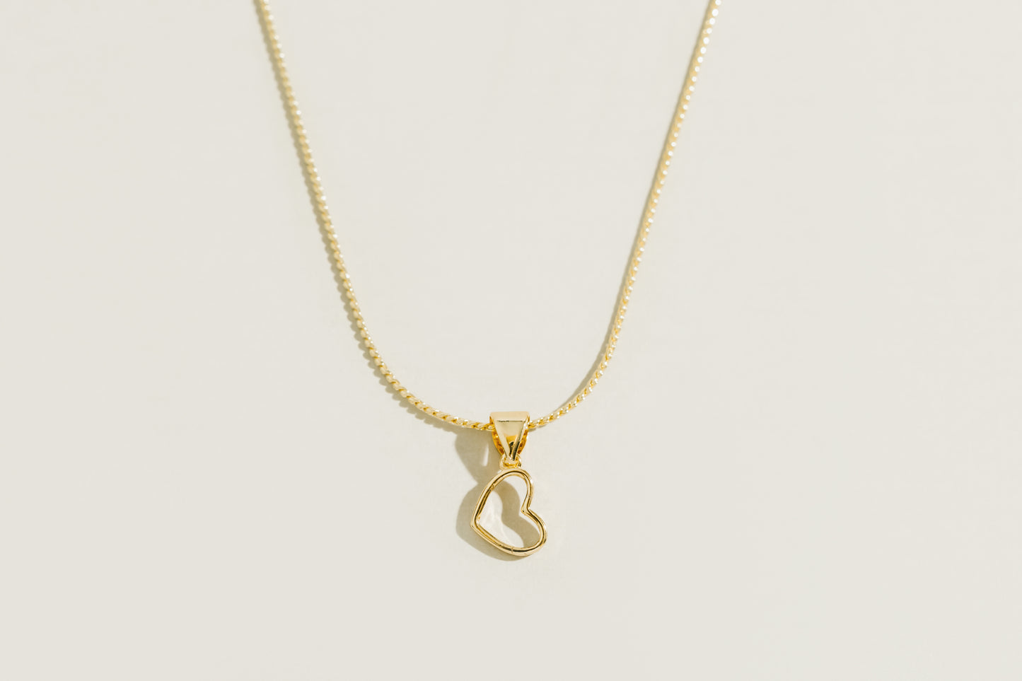 Gold Heart Necklace