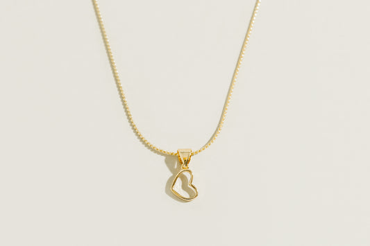 Gold Heart Necklace