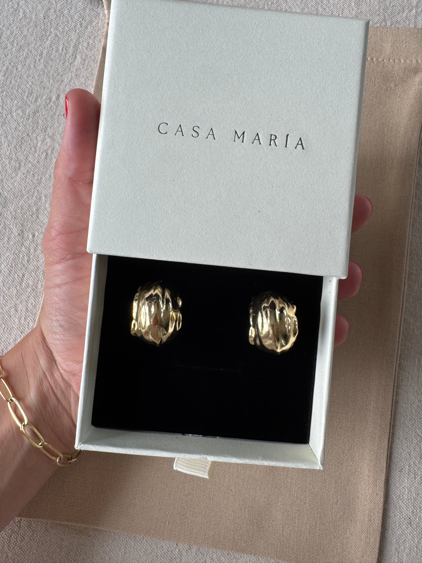 Palm Leaf Earrings