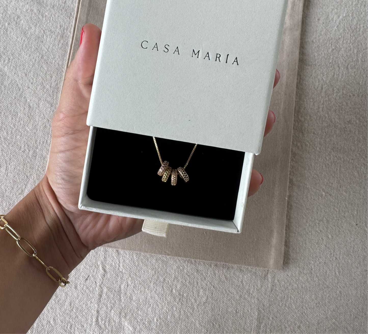 Eternity Charm Necklace