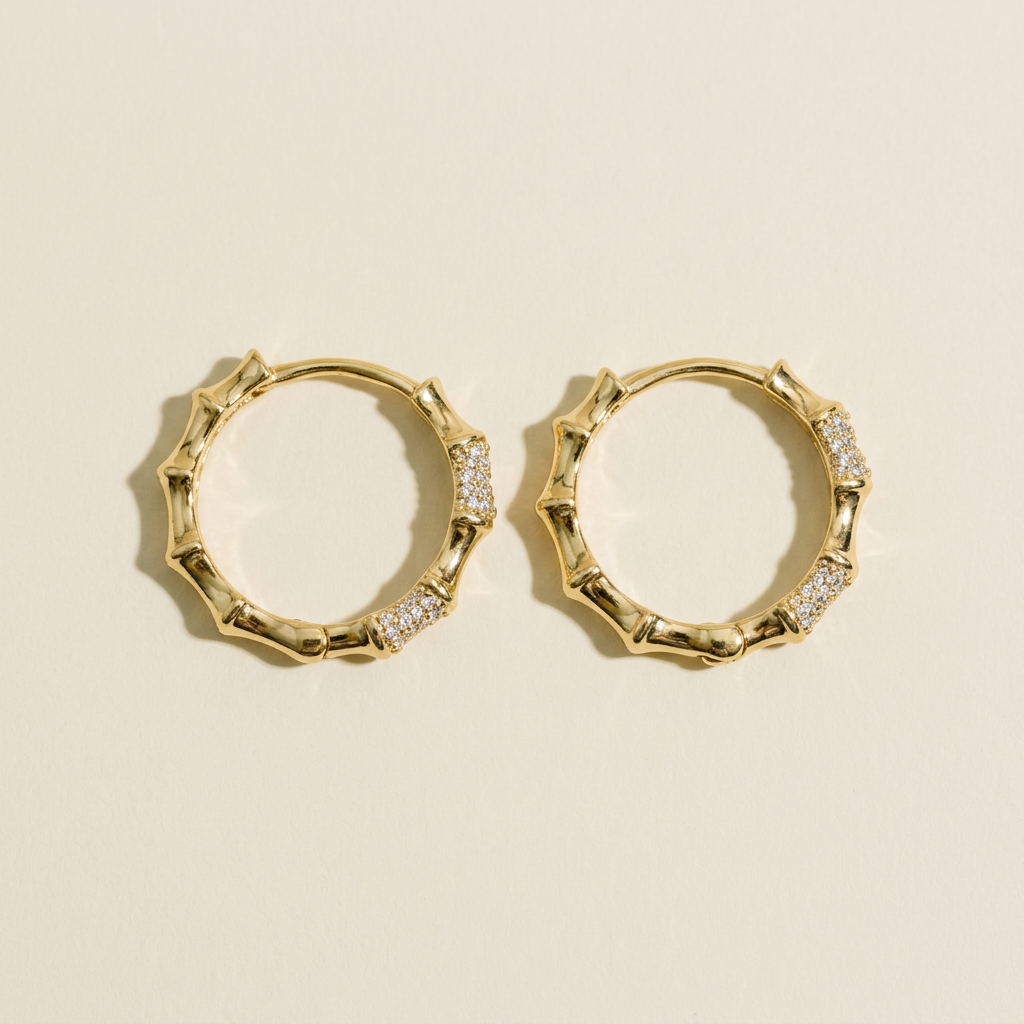 Bambu Hoops face-on pair on cream