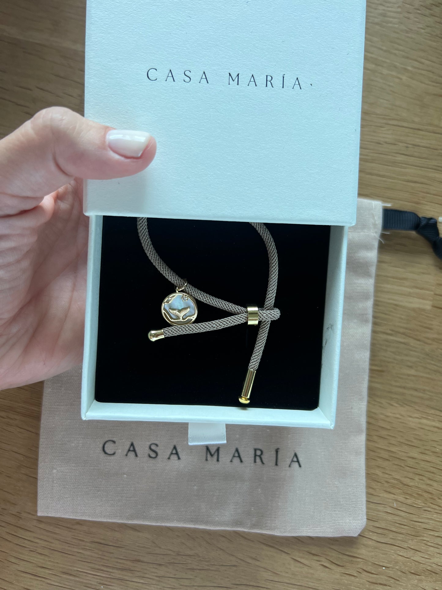 Cord bracelet