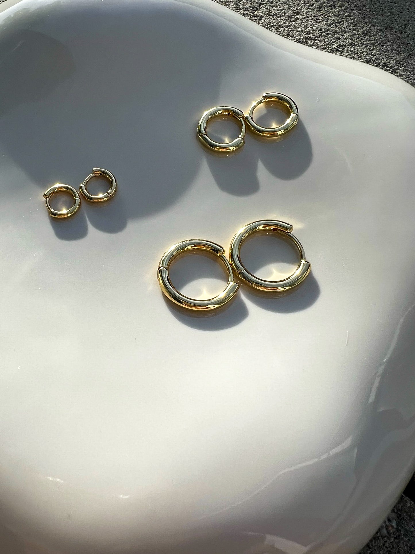 Gold Classic Hoops