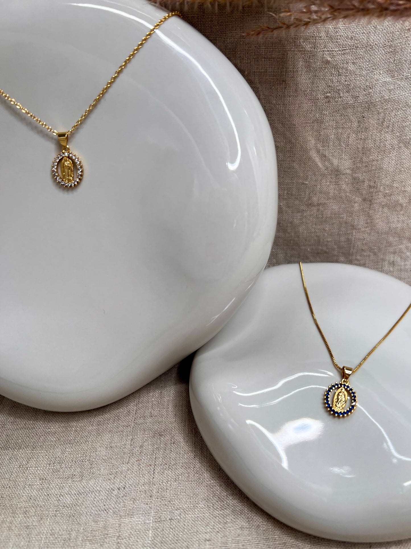 Holy Image Cubic Zirconia Necklace