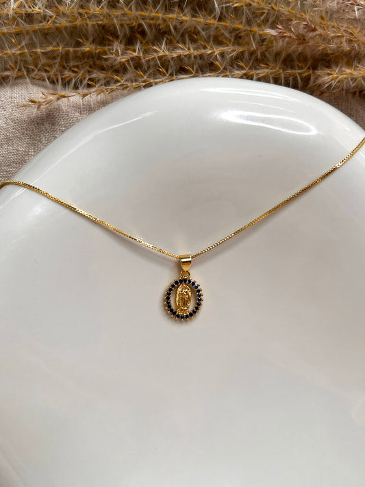 Holy Image Cubic Zirconia Necklace