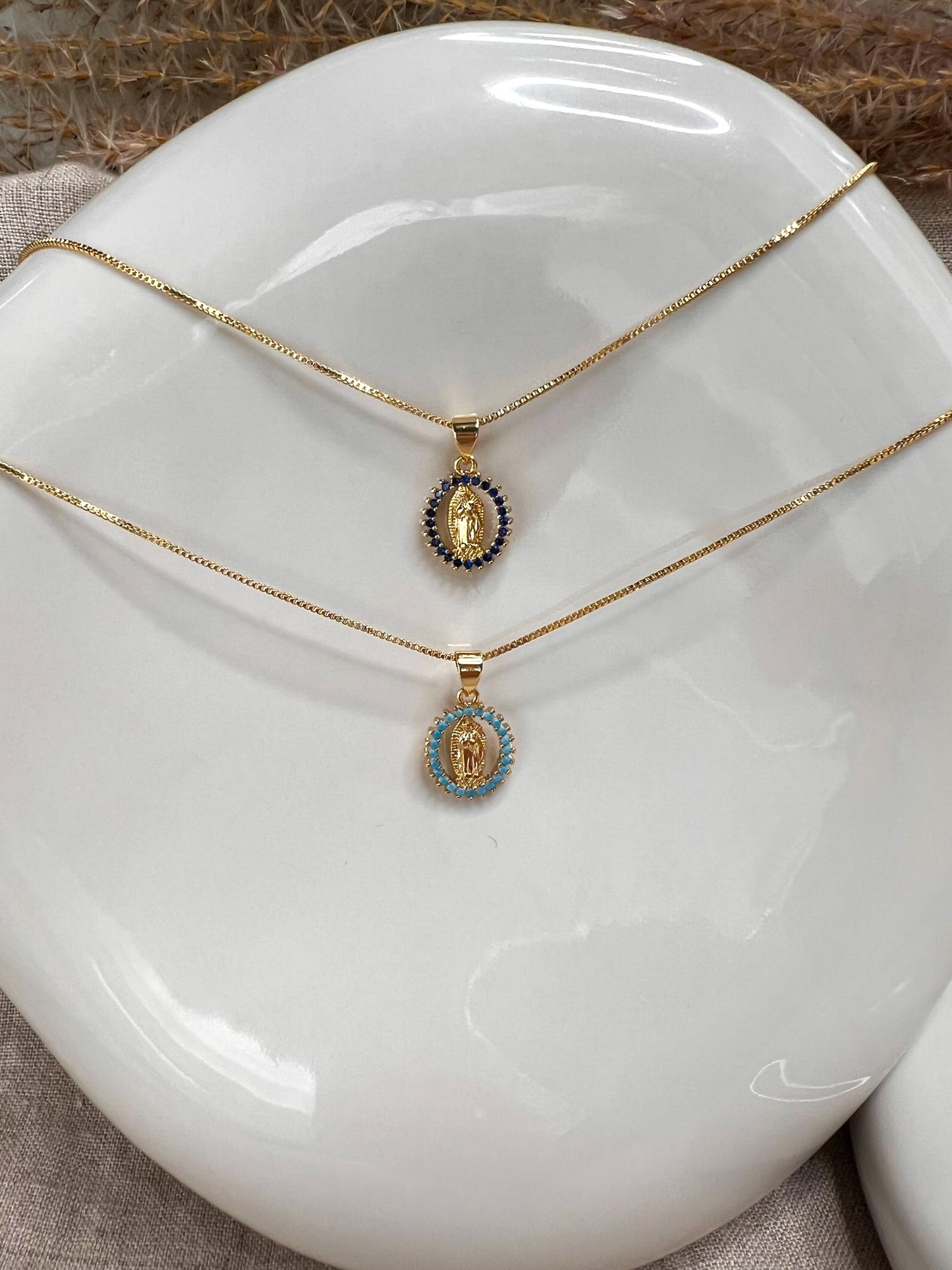 Holy Image Cubic Zirconia Necklace