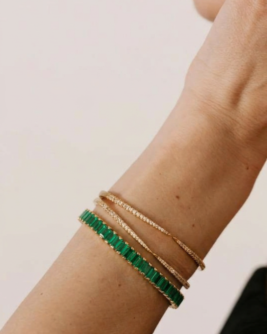 Green Emerald Cz