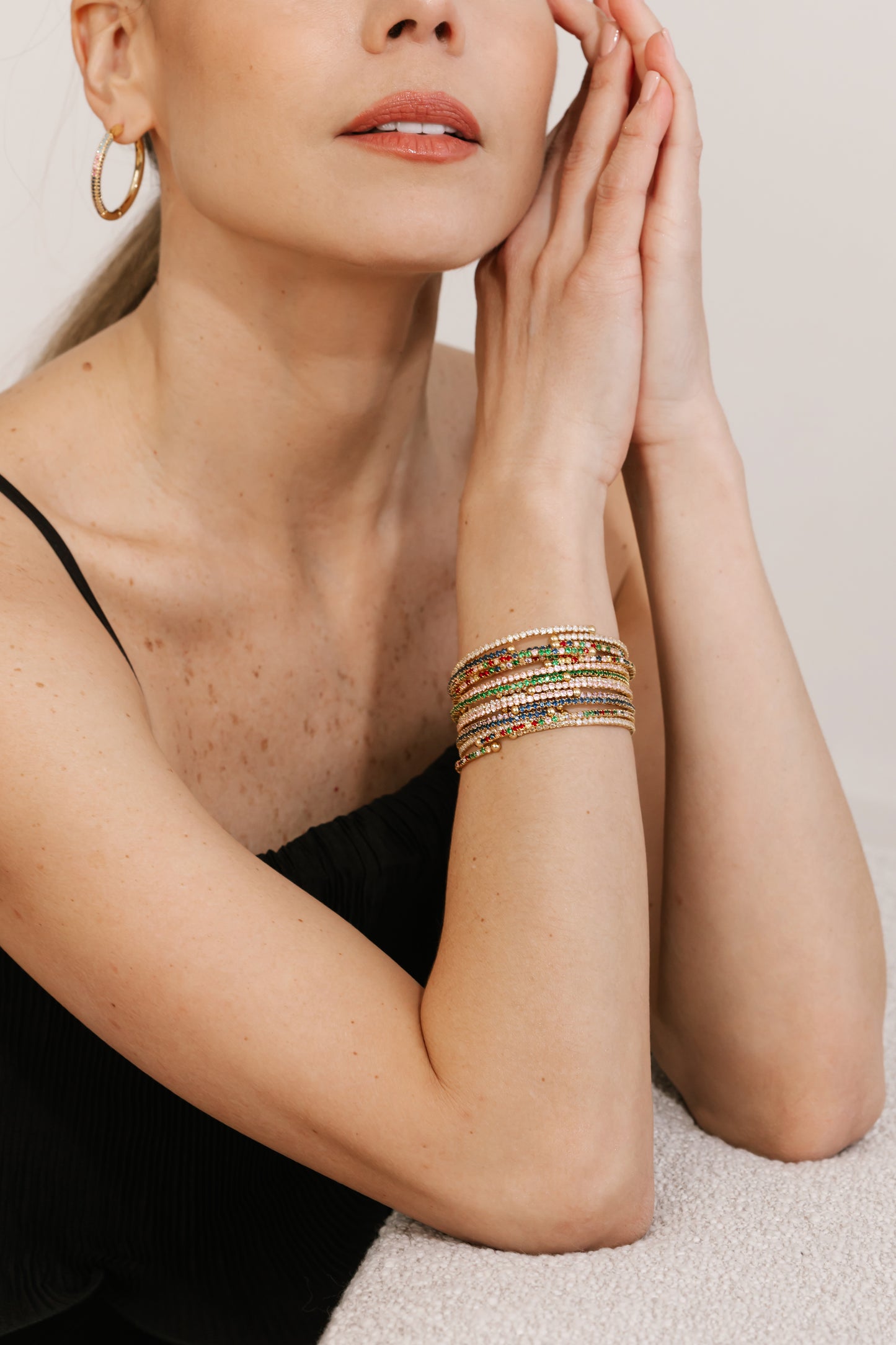 Limited edition Hoops with colours