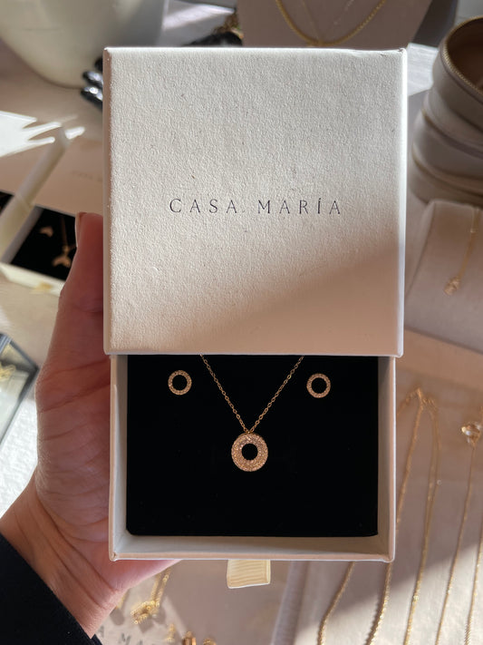 Zirconia Hoop Set