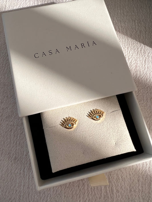 Eye Zirconia Studs