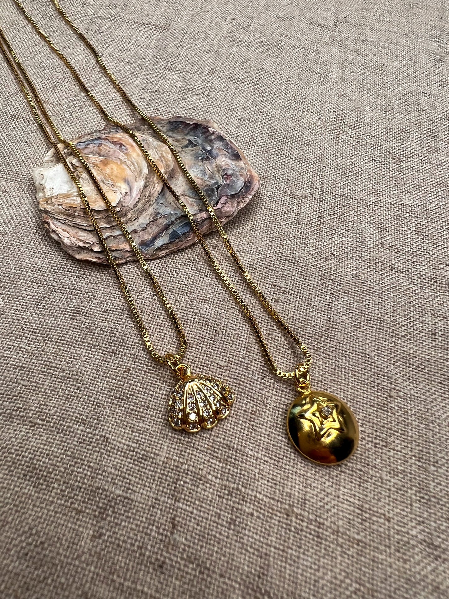 Round Star Cubic Zirconia Necklace