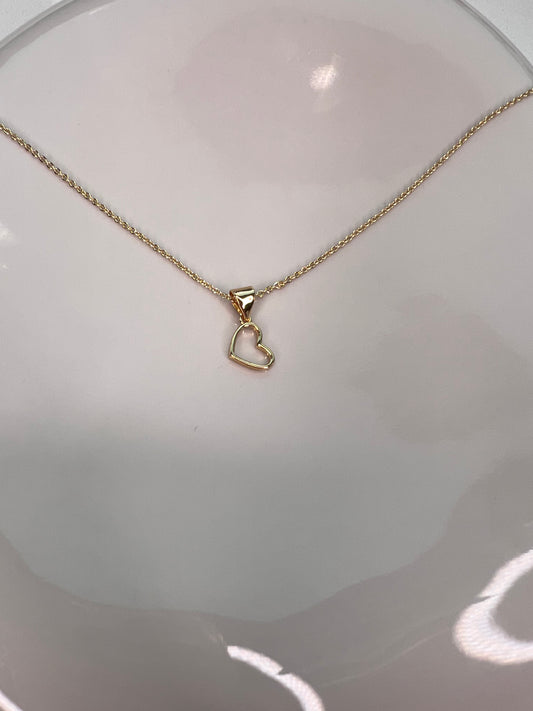 Gold Heart Necklace